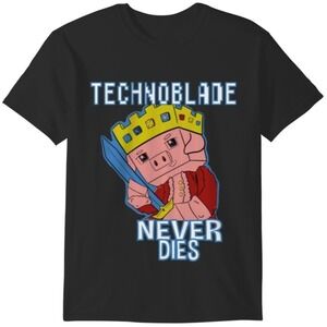 Technoblade Never Dies T-Shirt Gamer Tribute Fan Tee